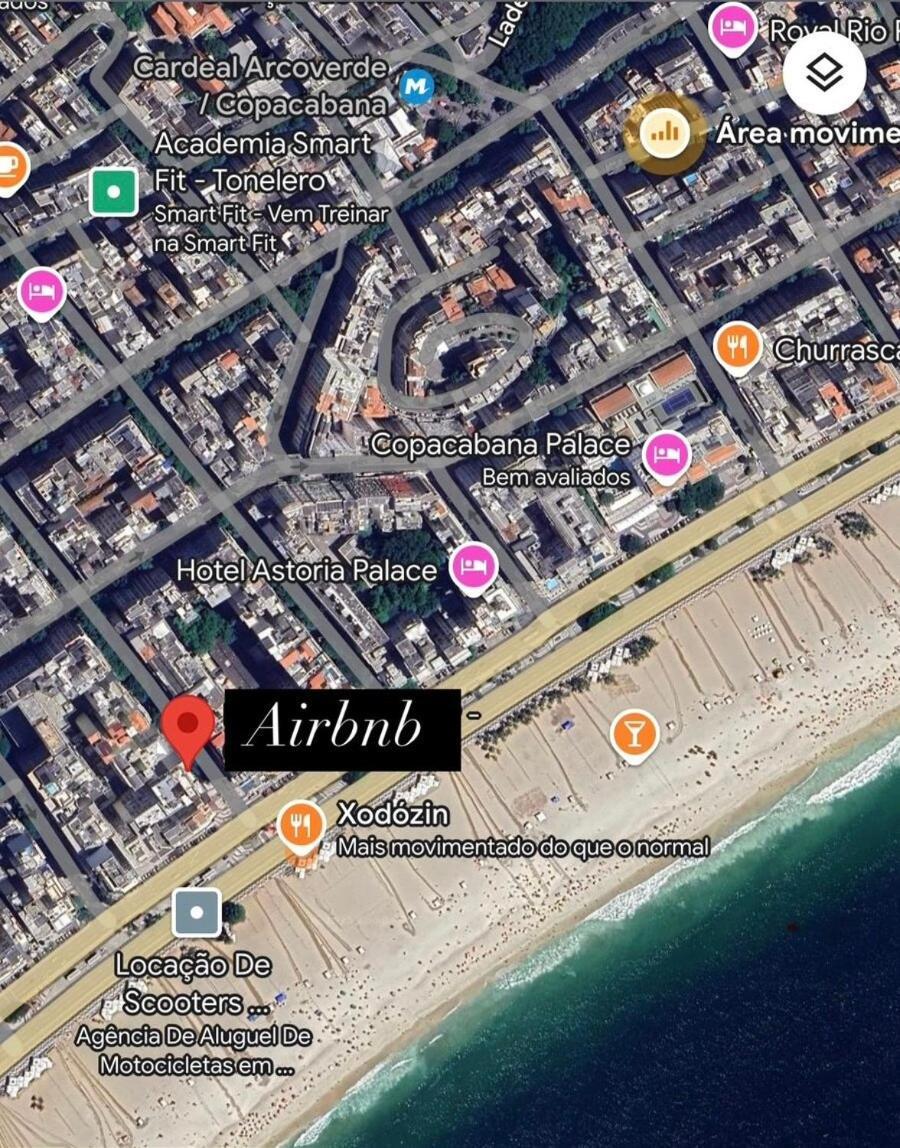 Beira-Mar Copacabana Beach Rio de Janeiro Esterno foto